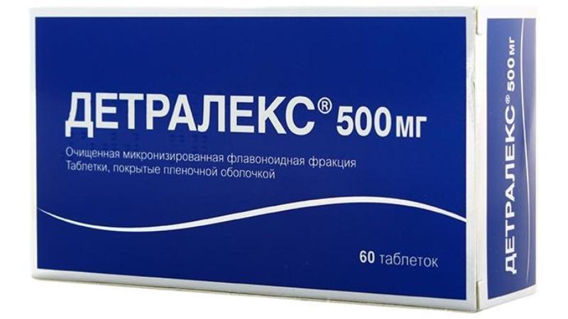 Препарат Детралекс: инструкция по применению при простатите