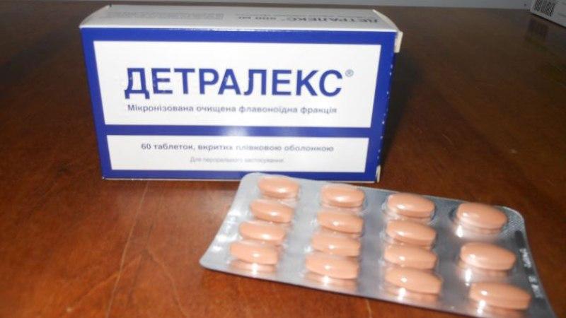 Препарат Детралекс: инструкция по применению при простатите