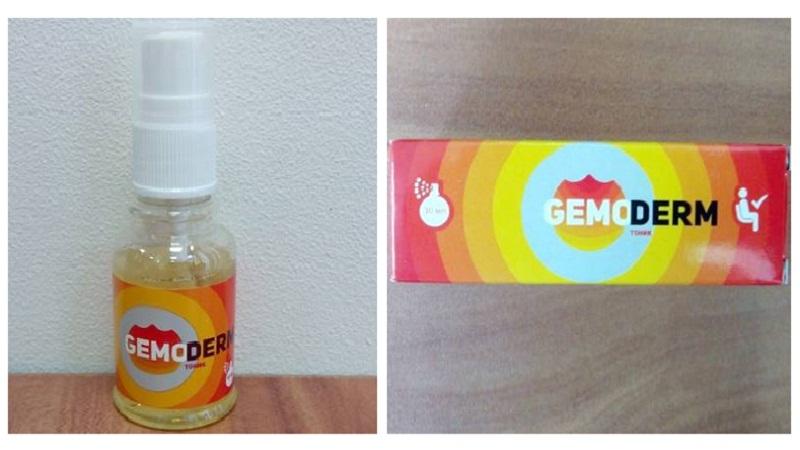 спрей gemoderm развод