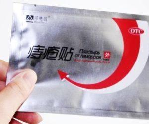 китайские пластыри от геморроя отзывы врачей