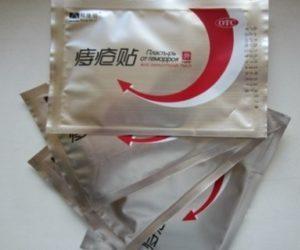 китайский пластырь для геморроя