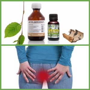 лечение геморроя березовым дегтем в домашних условиях отзывы