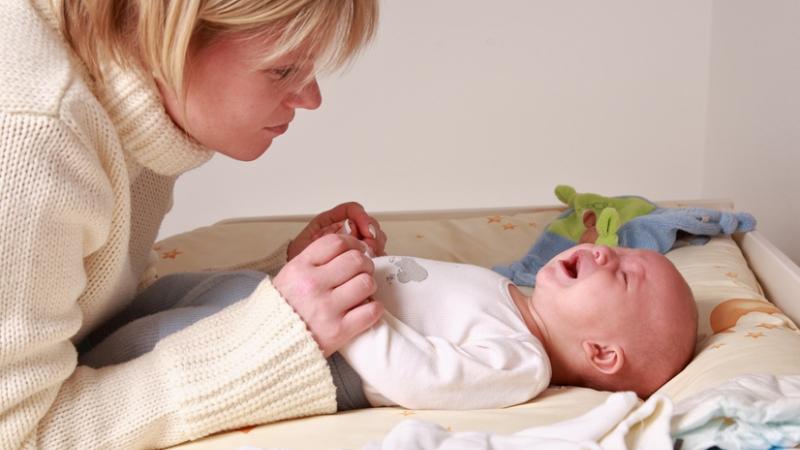 у ребенка при запоре температура