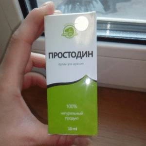 Капли Простодин от простатита: инструкция и отзывы