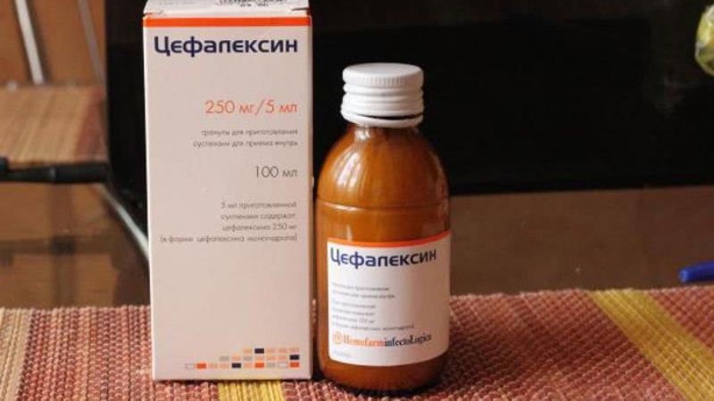 Цефалексин при простатите схема лечения