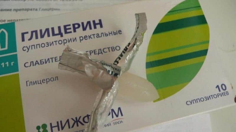 слабительные свечи при геморрое и трещинах
