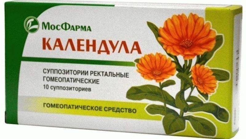 Лечение геморроя свечами с Календулой: инструкция и отзывы