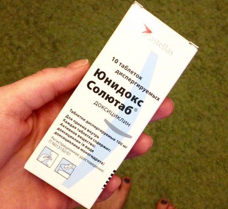 Лечение простатита препаратом Юнидокс Солютаб: как принимать